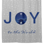 Rideaux De Douche Joie à la nativité mondiale (Devant)