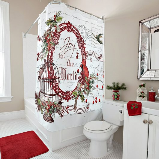 Rideaux De Douche Joie au Monde