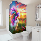 Rideaux De Douche Joli Bunny (En situation)