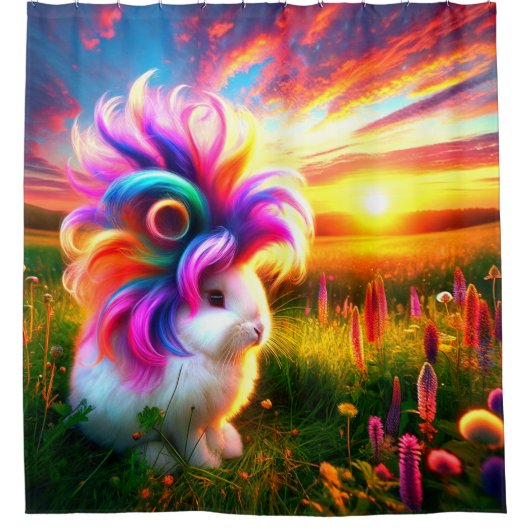 Rideaux De Douche Joli Bunny (Devant)