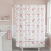 Rideaux De Douche Joli cou rose