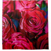 Rideaux De Douche Joli Ensemble De Roses Rouges (Devant)