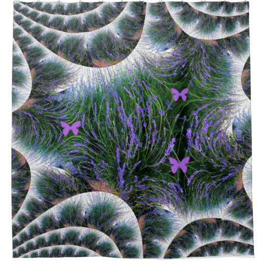 Rideaux De Douche Joli jardin de lavande....... (Devant)