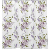 Rideaux De Douche Joli Motif Lilac violet (Devant)
