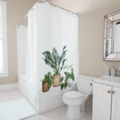 Rideaux De Douche Joli "Parent Plante" Botanique Plante Design (En situation)