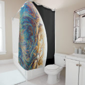 Rideaux De Douche Joli univers (En situation)
