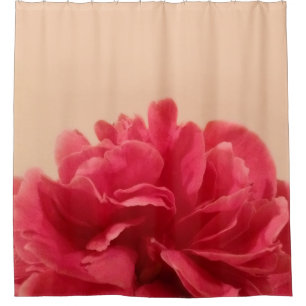 Rideaux De Douche Jolie crème rose florale