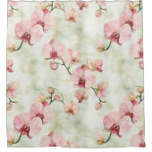 Rideaux De Douche Jolie Orchidée rose (Devant)