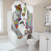 Rideaux De Douche Jolie Pit Bull Vous Aimez (En situation)