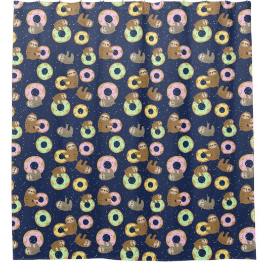 Rideaux De Douche Jolies fentes de Donut (Devant)