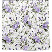 Rideaux De Douche Jolies fleurs lavande (Devant)