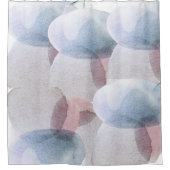 Rideaux De Douche Jolies formes pastel Abstraites (Devant)