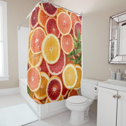 Rideaux De Douche Jolies légumes (En situation)