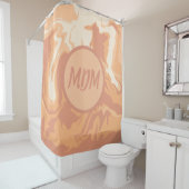 Rideaux De Douche Jolies pinces de pêche (En situation)