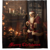 Rideaux De Douche Jolly Old Saint Nick (Devant)