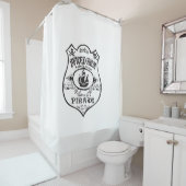 Rideaux De Douche Jolly roger Pirate (En situation)