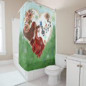 Rideaux De Douche Jouer un violon (En situation)