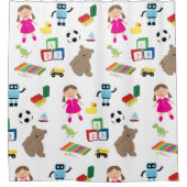 Rideaux De Douche Jouets pour enfants Motif (Devant)