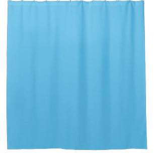 Rideaux De Douche Jour Ciel bleu, Demi-cuit, Jeans bleu,