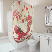 Rideaux De Douche Jour de la Saint Valentin (En situation)