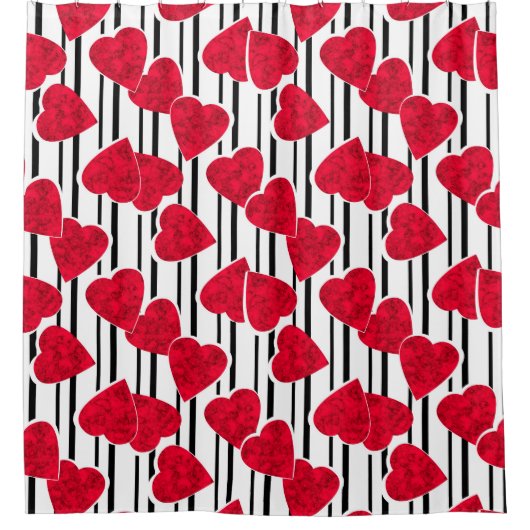Rideaux De Douche Jour de la Saint Valentin (Devant)