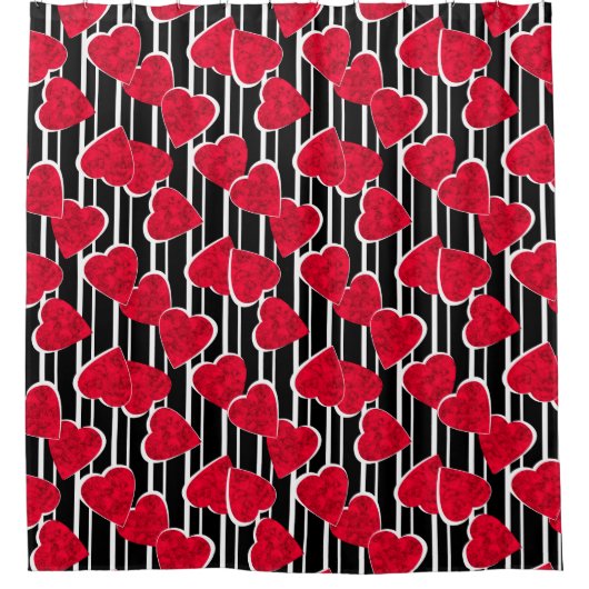 Rideaux De Douche Jour de la Saint Valentin (Devant)