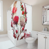 Rideaux De Douche Jour de rose (En situation)