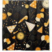 Rideaux De Douche Jour du Nouvel An (Devant)