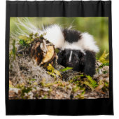 Rideaux De Douche Journal de la fouille de la foutre de la fève (Devant)