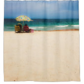 Rideaux De Douche Journée de repos à la plage (Devant)