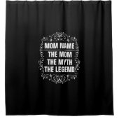 Rideaux De Douche Journée des mères personnalisées (Devant)