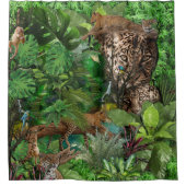 Rideaux De Douche Joyeuse jungle africaine (Devant)