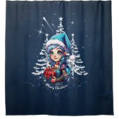 Rideaux De Douche Joyeux elfe (Devant)
