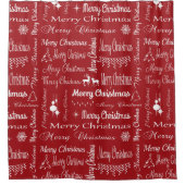 Rideaux De Douche Joyeux Noël (Devant)