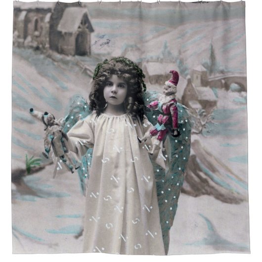 Rideaux De Douche Joyeux Noel (Devant)