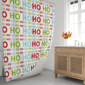 Rideaux De Douche Joyeux Noël HO HO HO