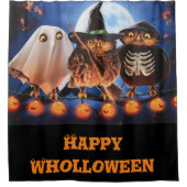 Rideaux De Douche Joyeux Wholloween (Devant)