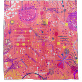 Rideaux De Douche Jubilation: Maximalist Art (Devant)