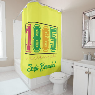 Rideaux De Douche Juneteenth personnalisé - Histoire des Noirs