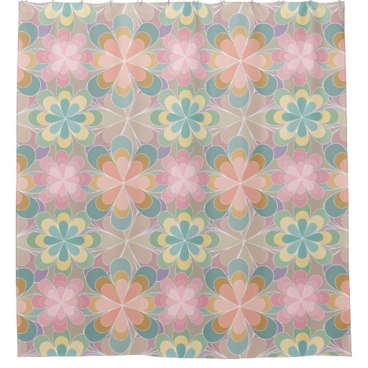 Rideaux De Douche Kaleidoscope (Devant)