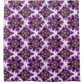 Rideaux De Douche Kaléidoscopique Néerlandais Iris Purple Sensation (Devant)