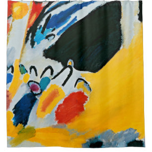 Rideaux De Douche Kandinski Impression III Concert Peinture Abstrait