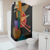 Rideaux De Douche Kandinsky - Interprétation Abstraite (En situation)