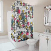 Rideaux De Douche Kandinsky Small Worlds V Classic Abstrait (En situation)