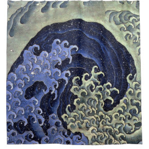 Rideaux De Douche Katsushika Hokusai, Vague féminine