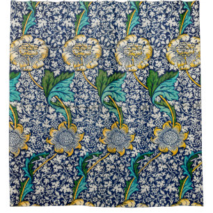 Rideaux De Douche Kennet Motif (par William Morris)