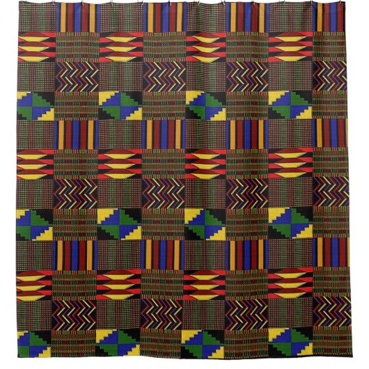 Rideaux De Douche Kente Cloth (Devant)