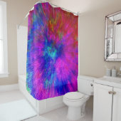 Rideaux De Douche Kersplash psychédélique...... (En situation)