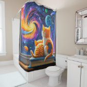 Rideaux De Douche Kitten Art (En situation)
