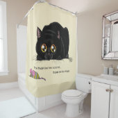 Rideaux De Douche Kitty Butt-Wiggle (En situation)